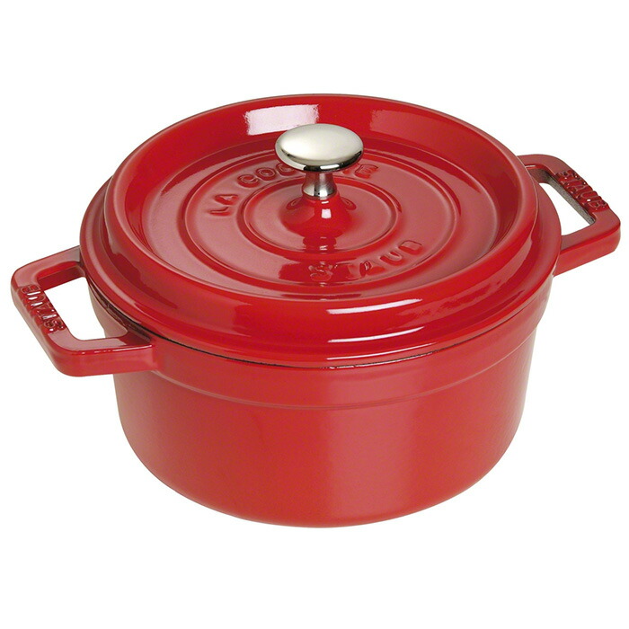 STAUB - ストウブ ピコ・ココット ラウンド 鍋 22cm グレー