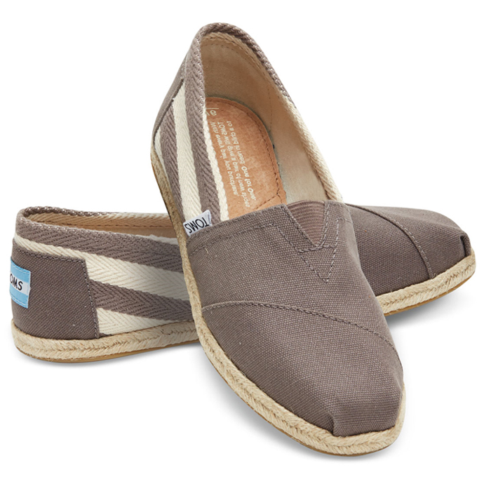 striped toms shoes womens