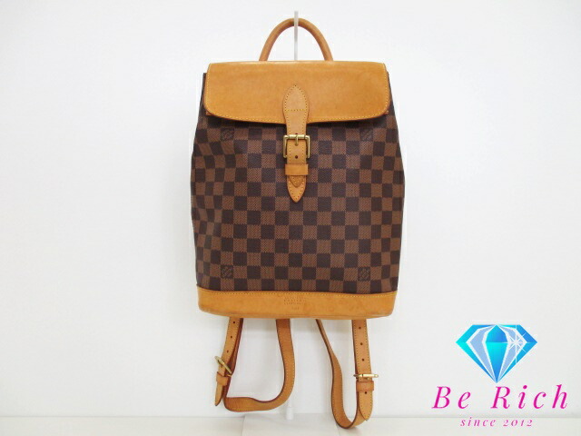 楽天市場】LOUIS VUITTON ルイヴィトン ダミエ アルルカン リュック