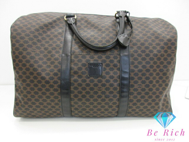 CELINE セリーヌ　M11　ボストンバッグ マカダム PVC 旅行用 CELINE セリーヌ マカダム ボストンバッグ トラベルバッグ 旅行