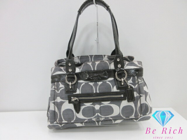 楽天市場】【バッグ】COACH コーチ ハンプトンズ レザー