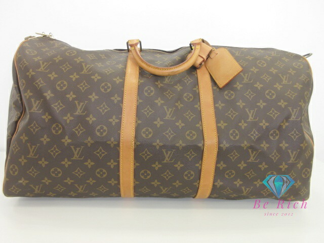 ルイ ヴィトン LOUIS VUITTON 2way ボストンバッグ モノグラム キーポル バンドリエール 60 M41412 肩先なし  LV ロゴタイプ ハンドバック 旅行 旅する 鞄 【中古】【貨物輸送無料】 bk9846