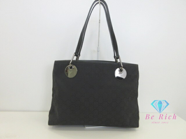 【GUCCI】グッチ　トートバッグ　ショルダーバッグ　黒　ブラック　6329 楽天市場】【バッグ】GUCCI グッチ グッチシマ レザー トート