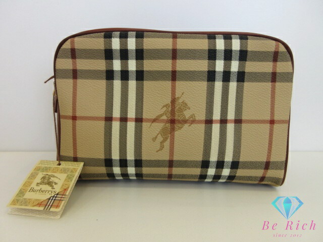 ほぼ未使用☆　バーバリー　ハンドバッグ　アクセサリーポーチ　正面ロゴ型押し 楽天市場】【バッグ】BURBERRY バーバリー ハンドバッグ