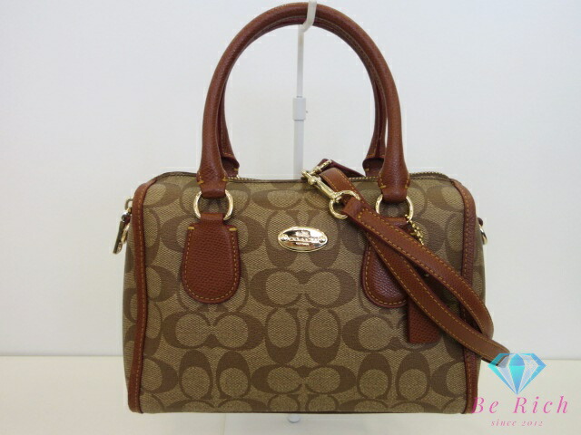 楽天市場】【未使用品】【バッグ】COACH コーチ ミニ ベネット