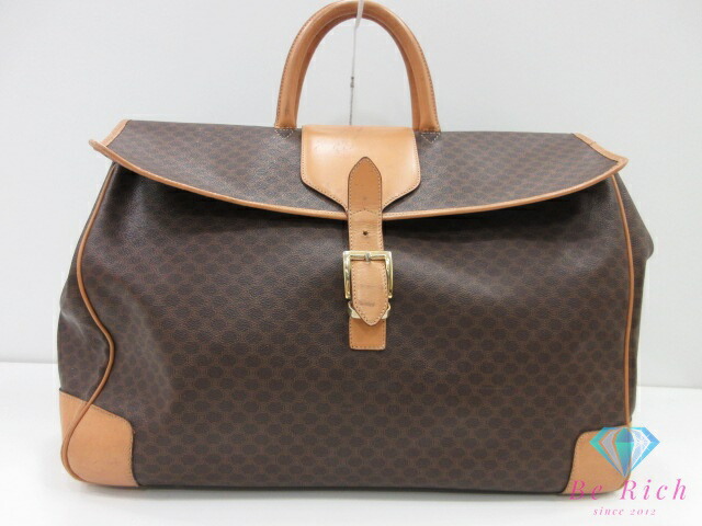 楽天市場】セリーヌ CELINE ボストンバッグ マカダム ブラウン