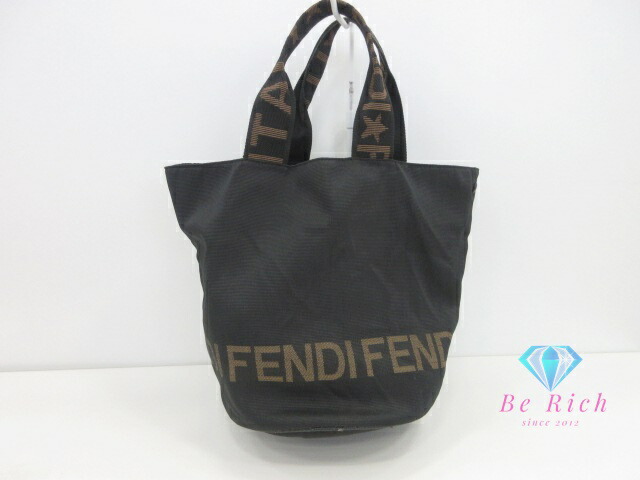 FENDI バスケット スモール ブラック バゲット ミニ レザー ブラック | Fendi