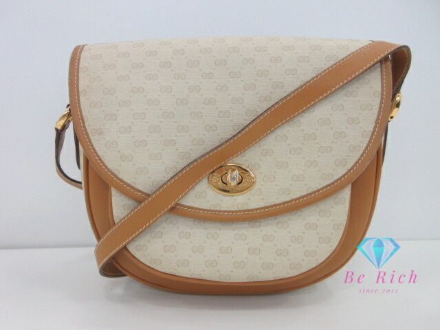 GUCCI ショルダーバッグ ベージュ・ブラウン 中型 楽天市場】グッチ GUCCI ショルダーバッグ 122759 GG ベージュ