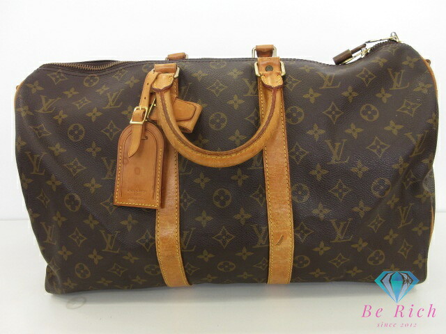 ルイ ヴィトン LOUIS VUITTON 2way ボストンバッグ モノグラム キーポル バンドリエール 45 同盟罷工一回り なし M41418 LV ロゴタイプ ハンドバック 周遊 旅する 鞄 【中古】【貨物輸送無料】 bk10244