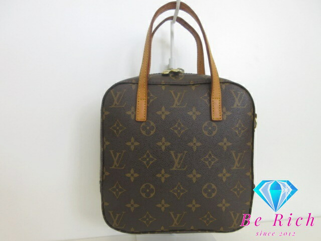 ルイ ヴィトン LOUIS VUITTON モノグラム スポンティーニ M47500 LV ロゴ スクエア ハンドバッグ ショルダーバッグ 鞄 【中古】【送料無料】 bk10462｜BeRich 支店