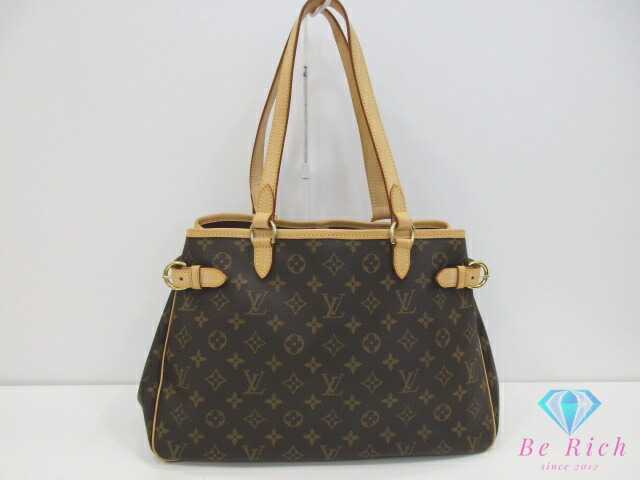 ルイ ヴィトン LOUIS VUITTON トートバッグ ショルダーバッグ モノグラム バティニョール オリゾンタル M51154 LV ロゴタイプ ハンドバック 鞄 【中古】【貨物輸送無料】 bk10524