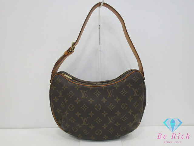 ルイ ヴィトン LOUIS VUITTON モノグラム クロワッサン MM M51512 LV ロゴ ワン ショルダーバッグ ハンドバッグ ポーチ 鞄 【中古】【送料無料】 bk10529｜BeRich 支店 71,693円