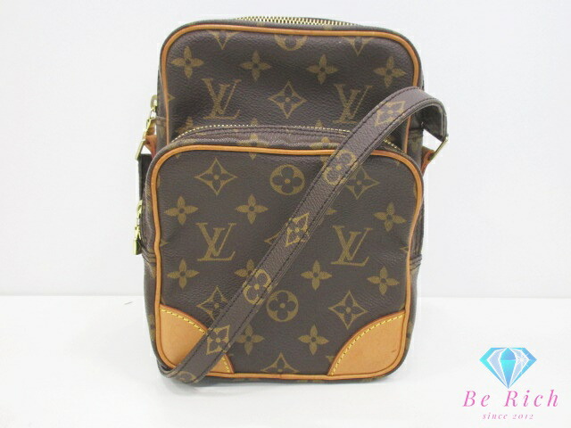 ルイ ヴィトン LOUIS VUITTON ショルダーバッグ モノグラム アマゾン M45236 LV ロゴ ブラウン 茶 ポシェット クロスボディ 鞄 【中古】【送料無料】 bk10542｜BeRich 支店