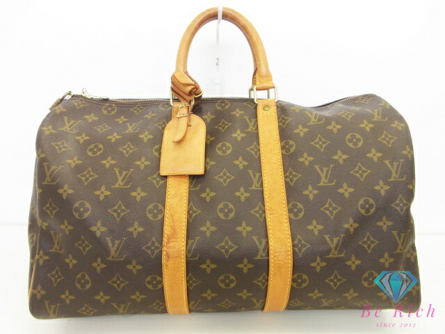ルイ ヴィトン LOUIS VUITTON ボストンバッグ モノグラム キーポル 45 M41428 LV ロゴ ハンドバッグ トラベル 旅行 鞄 【中古】【送料無料】 bk10722|BeRich 支店