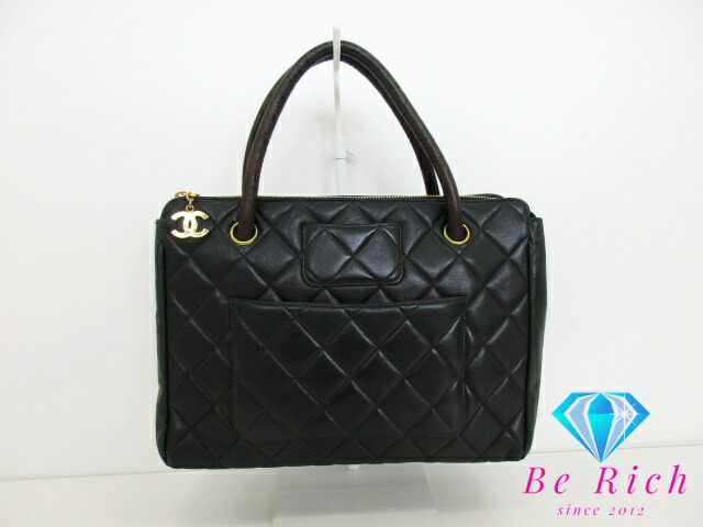 楽天市場】シャネル CHANEL マトラッセ 復刻トート パテント レザー