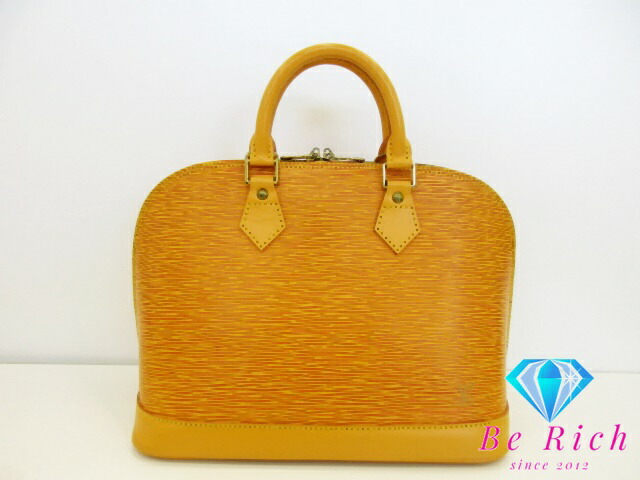 【極美品】ルイヴィトン エピ アルマ ハンドバッグ M52149 イエロー アルマ（LOUIS VUITTON） ルイヴィトン バッグ レディース エピ アルマ
