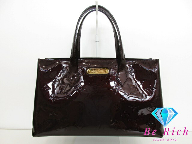 ルイ ヴィトン LOUIS VUITTON ハンドバッグ トートバッグ ヴェルニ ウィルシャー PM M93641 パテント レザー アマラント 紫 パープル 系【中古】【送料無料】 bk9498 42,570円