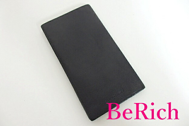 輝く高品質な ブルガリ Bvlgari メンズ 二つ折り 長財布 札入れ クラシコ 黒 ブラック グレイン レザー ロゴ ロング ウォレット 中古 Bs2258 高級感 Portnetcorporation Co Zw