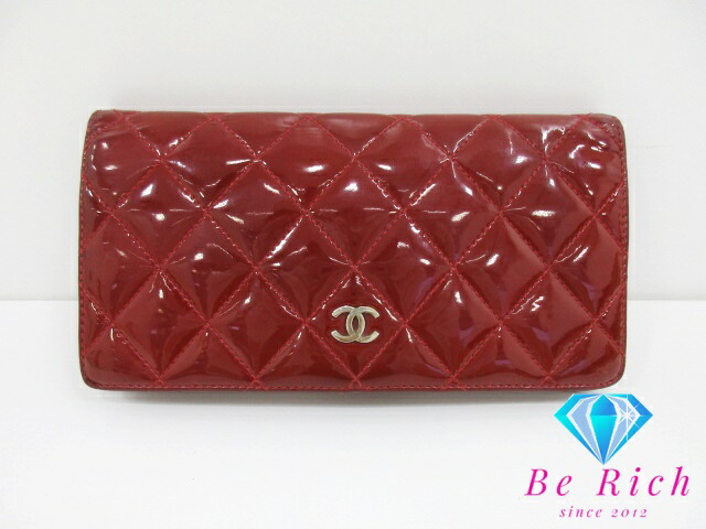 シャネル CHANEL 二つ折り 財布 ココマーク マトラッセ 赤 レッド 楽天市場】【財布】CHANEL シャネル マトラッセ ココマーク 2
