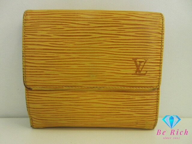 楽天市場】ルイ ヴィトン LOUIS VUITTON Wホック 三つ折り財布 エピ