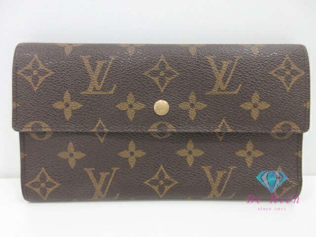 楽天市場】ルイヴィトン LOUIS VUITTON 三つ折り 長財布 ポルト