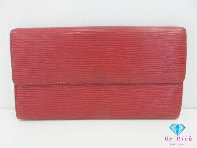 【美品】ルイヴィトン ポシェット ポルトモネ クレディ エピ 長財布 赤 楽天市場】【財布】 LOUIS VUITTON ルイ ヴィトン エピ