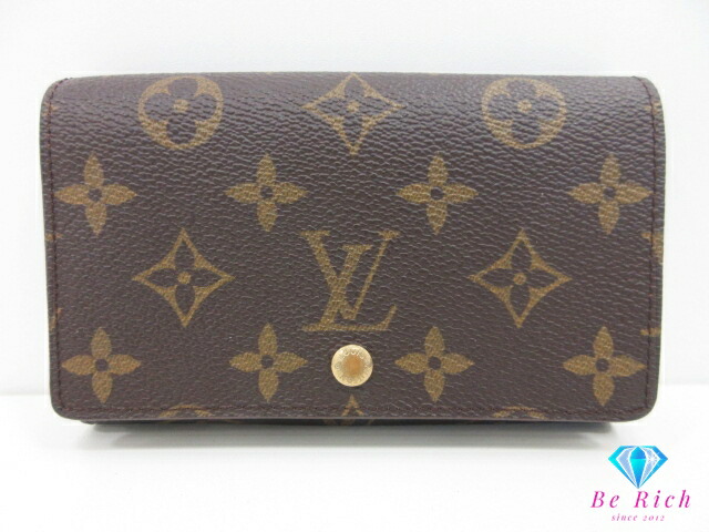 【良品】ルイヴィトン ポルトモネビエ トレゾール　二つ折り財布　Ｍ61730 楽天市場】ルイ ヴィトン LOUIS VUITTON 二つ折り財布 モノグラム