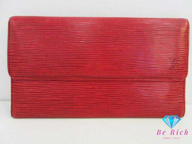 楽天市場】ルイ ヴィトン LOUIS VUITTON 長財布 M63385 エピ ポルト