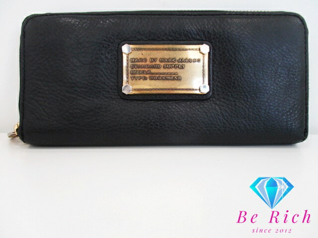 【未使用】MARC JACOBS　ラウンドファスナー長財布　サフィアーノレザー MARC JACOBS - MARC JACOBS 長財布ラウンドファスナーの通販 by
