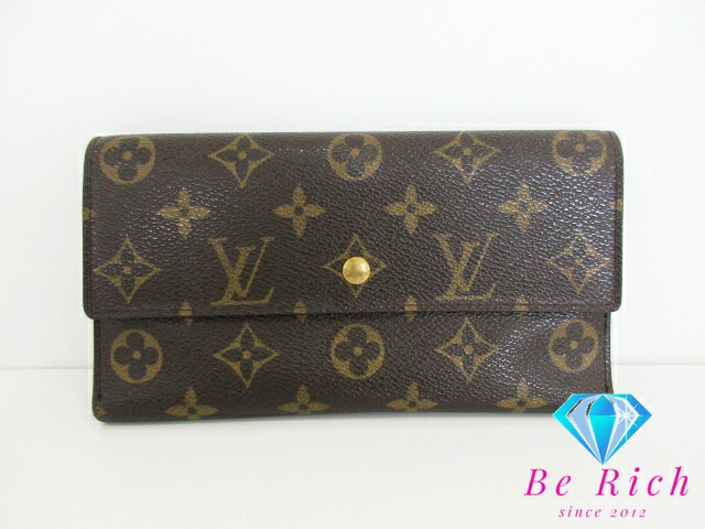 楽天市場】ルイ ヴィトン LOUIS VUITTON 二つ折り財布 長財布