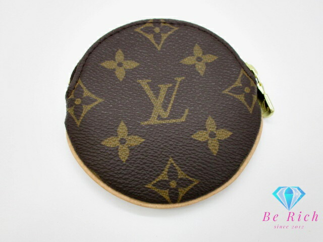 【美品】ルイ　ヴィトン　モノグラム　ポルトモネ　ロン　コインケース　丸型 LOUIS VUITTON - ルイヴィトン LOUIS VUITTON ポルトモネ ロン