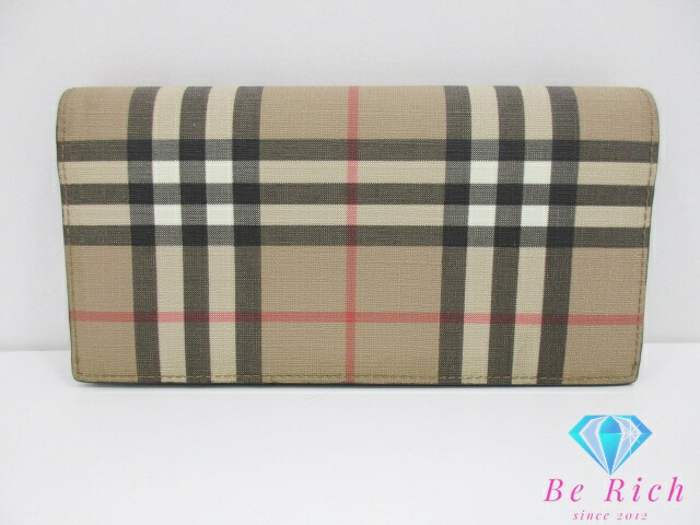 楽天市場】【財布】BURBERRY バーバリー ノバチェック 2つ折長