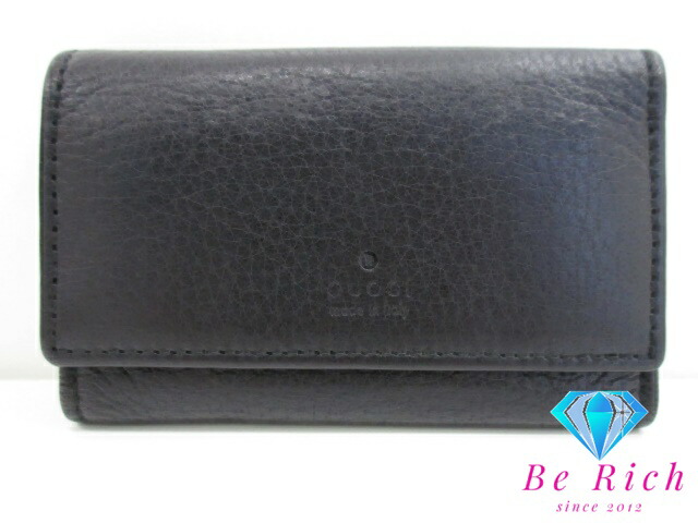 楽天市場】GUCCI グッチ ホースビット ベルト 6連キーケース レザー 黒