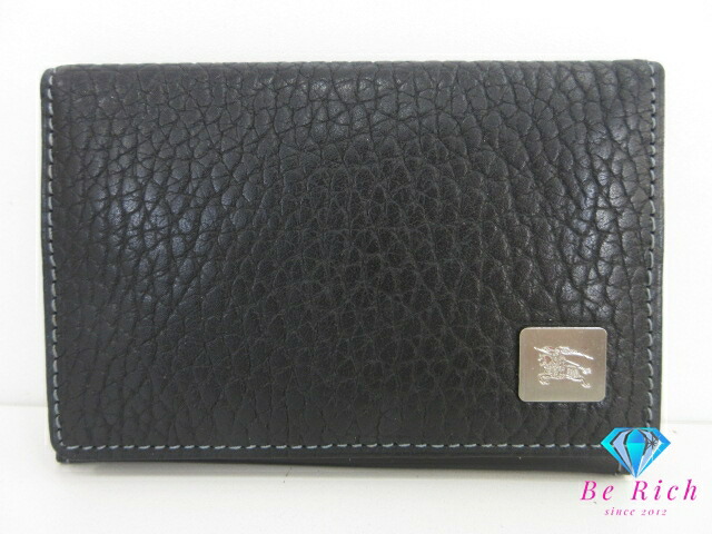 楽天市場】BURBERRY バーバリー レザー カードケース パスケース ID