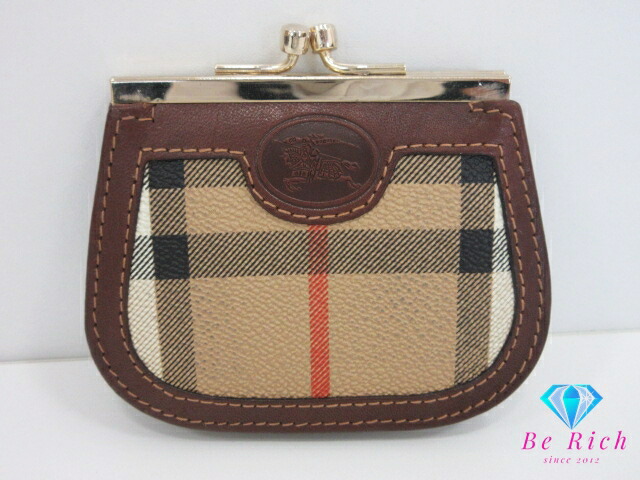 新品未使用 BURBERRY バーバリー がま口 ケース BURBERRY｜バーバリー がま口コインケース – private brand shop Mare