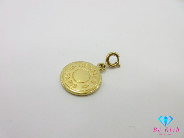 楽天市場】HERMES【エルメス】セリエ ペンダントトップ SV925×750YG