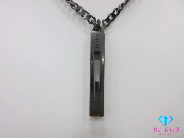 楽天市場】グッチ GUCCI ダブル ボール チェーン ロゴ プレート