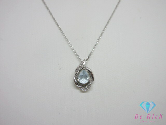 楽天市場】4℃ ヨンドシー K18 WG ダイヤモンド 付 デザイン ネックレス