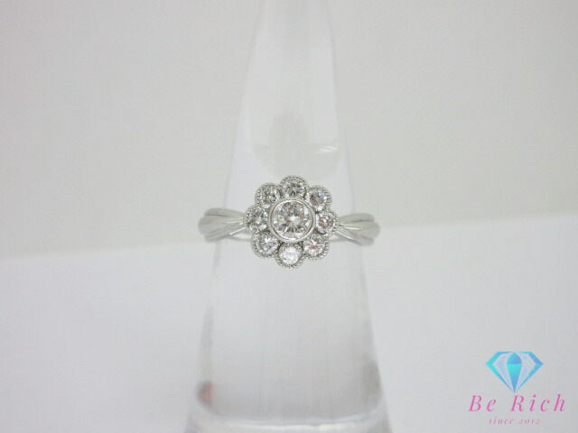 ジュエリーマキ PWG9 ダイヤモンド17石 0.09 9号 リング 指環 ジュエリーマキ PWG9 ダイヤモンド17石 0.09 9号 リング 指環