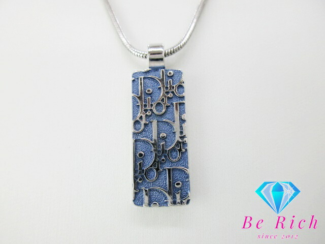 美品　DIOR ディオール　ネックレス　プレート　バー　ロゴ　シルバー 楽天市場】クリスチャン ディオール Christian Dior ロゴ