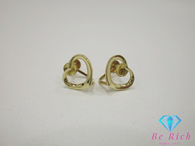 楽天市場】ティファニー ピアス K18PG エルサペレッティ オープン