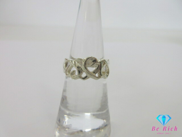 楽天市場】ティファニー トリプル ラビング ハート リング パロマ