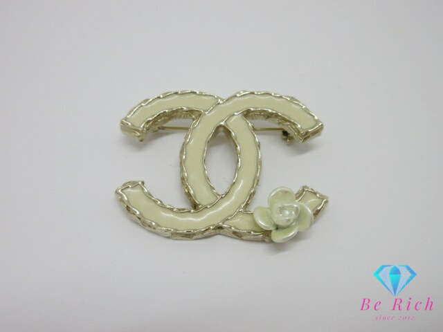 楽天市場】シャネル CHANEL カメリア コサージュ ピン ブローチ ピンク