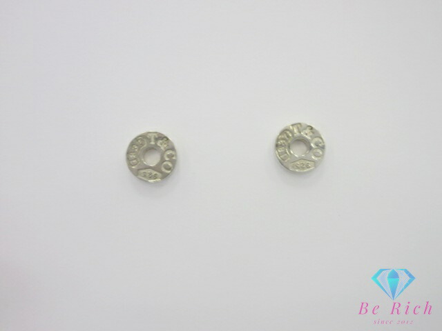 Tiffany & Co. ピアス　ラウンド　サークル　T&CO シルバー片方 楽天市場】Tiffany&Co. ティファニー1837サークルピアス