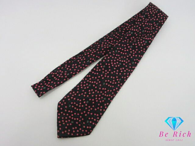 楽天市場】シャネル CHANEL ネクタイ 総柄 ココマーク ロゴ ブラック