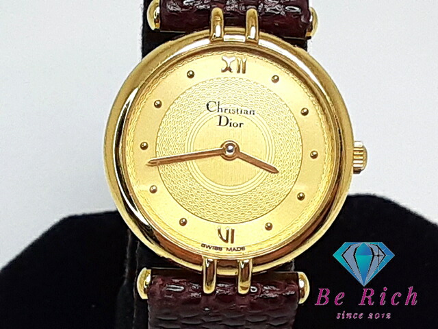 Christian Dior 時計セット ゴールド 3005 ジャンク品