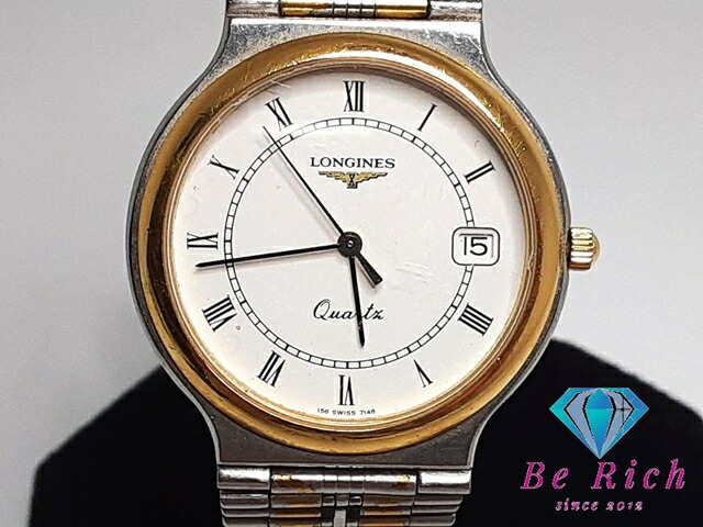 ロンジン グランドクラシック L5.131.3 レディース腕時計 楽天市場】LONGINES ロンジン グランドクラシック デイト L5.132.4