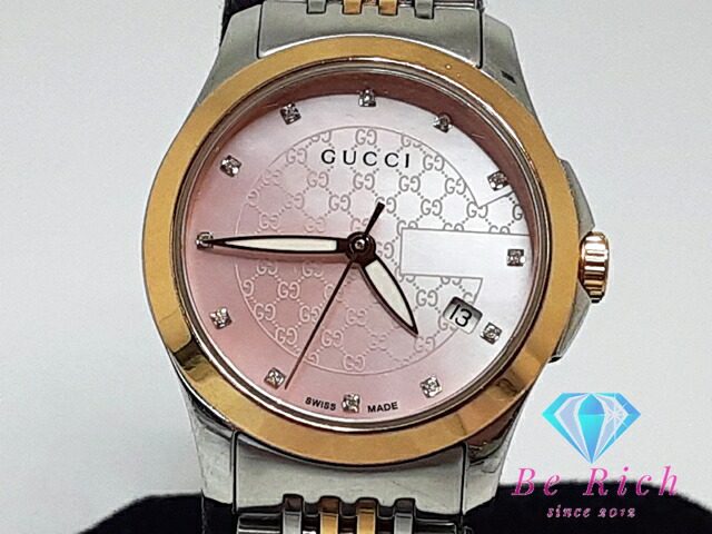 GUCCI腕時計レディース グッチ 腕時計 GP 27000.2.L クオーツ レディース 1年保証 GUCCI