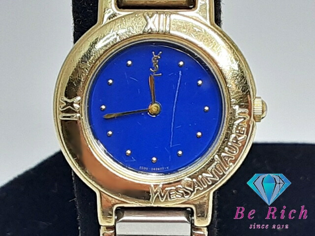 【イヴサンローラン　レディースウォッチ】2200-H19977型クォーツ 楽天市場】イヴサンローラン YVES SAINT LAURENT レディース