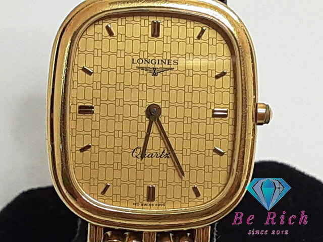 LONGINES クオーツ腕時計 ゴールド/ブラウン 楽天市場】ロンジン LONGINES レディース 腕時計 153 7049
